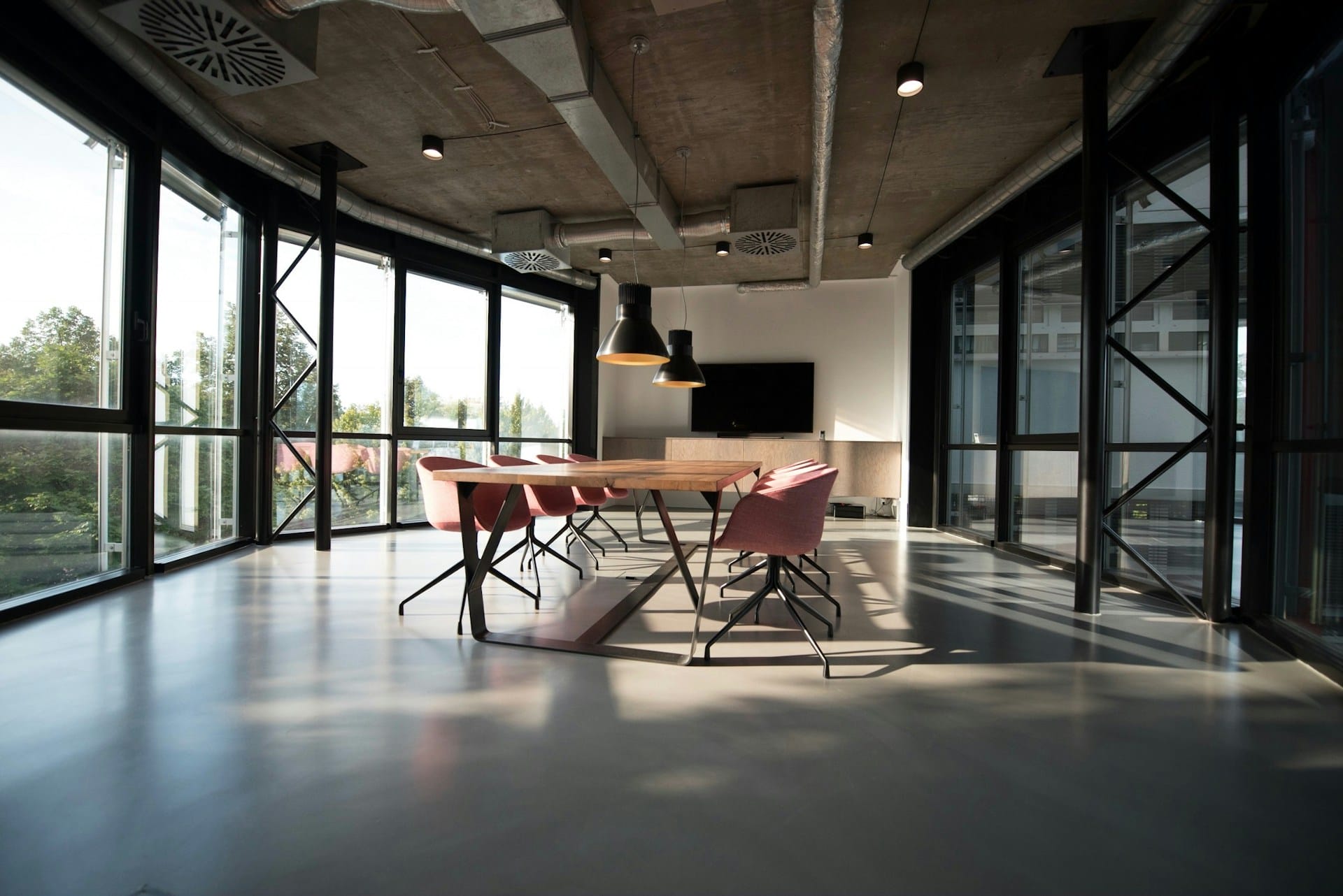 Picture of a well-lit office space