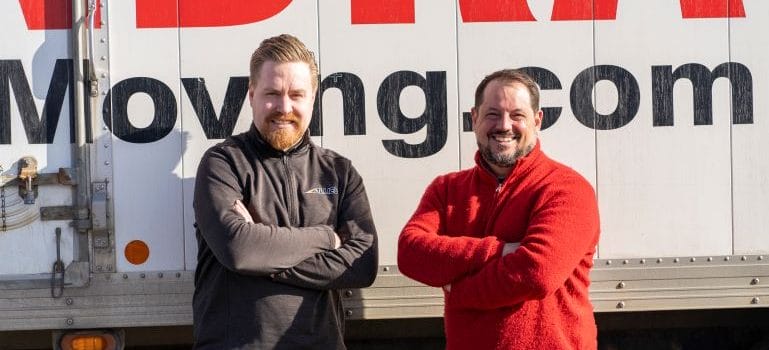 Hendra Moving and Storage employees with a smile on their faces