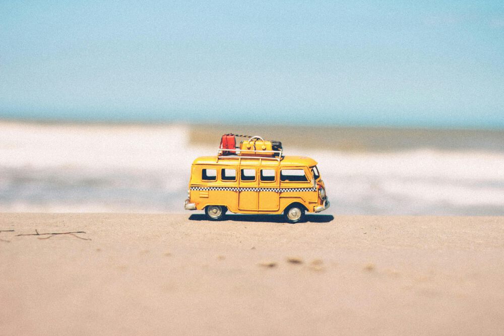 driving a yellow van in the summer, like the one in the picture, is one of the exciting reasons to move to Nanaimo this summer