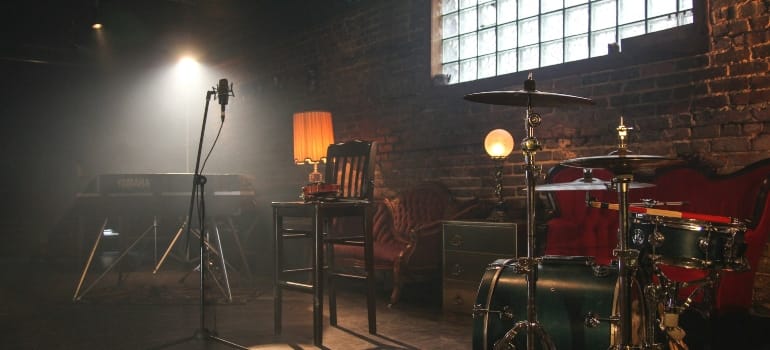 Picture of instruments that you will get to see while exploring Victoria's music scene
