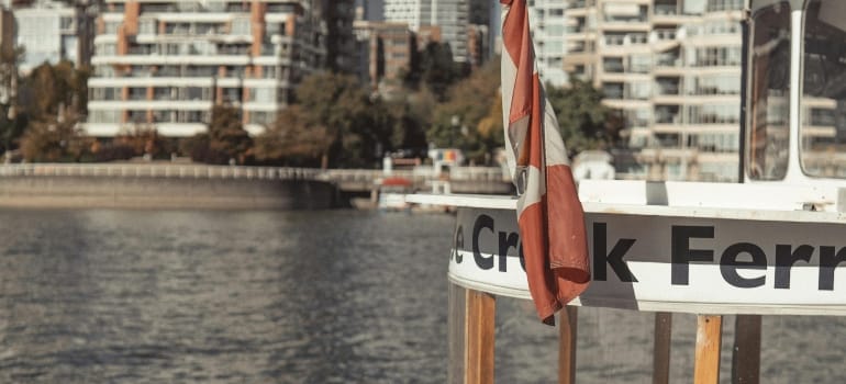 Sailing Ferry in Vancouver