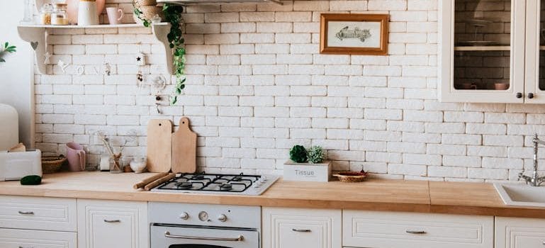 Chopping Boards Near Oven Under Hood