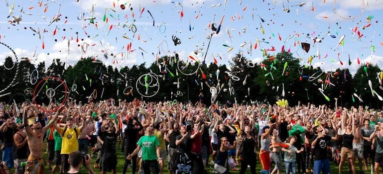 People Throwing Pins