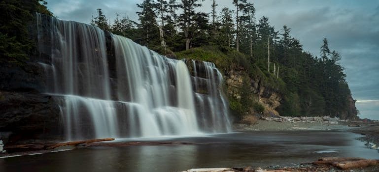  Waterfalls Near Mountain