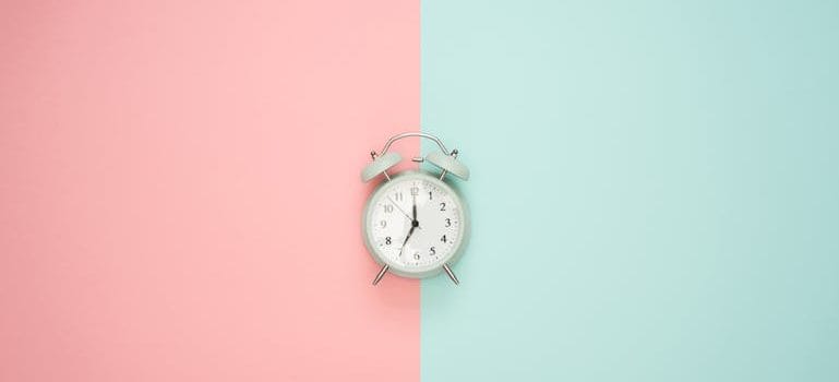 Gray Double-bell Clock