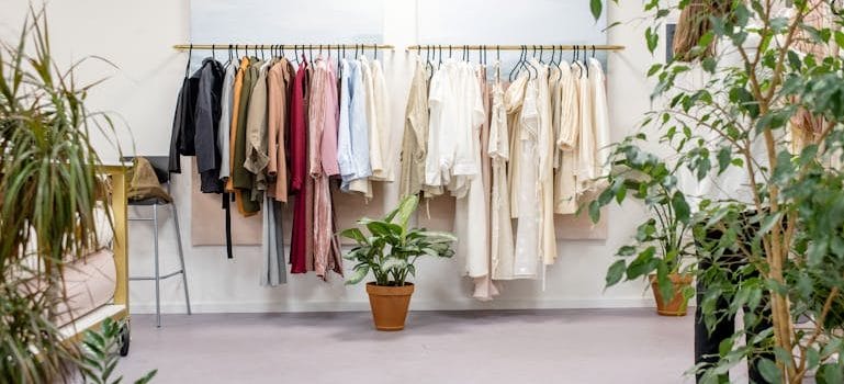 clothes are Items to Leave Behind When Moving