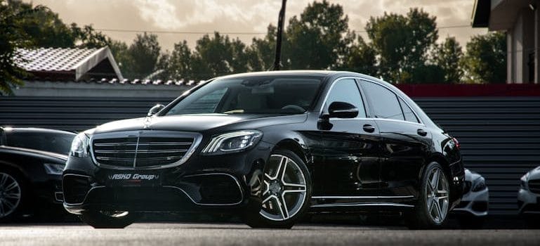 Black Mercedes S Class