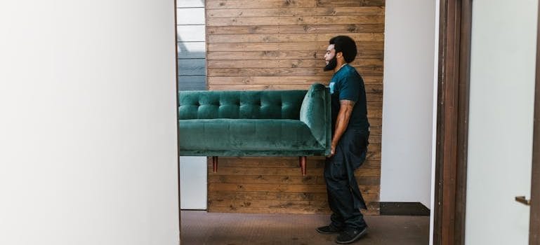 a man thinking about benefits of hiring professional movers