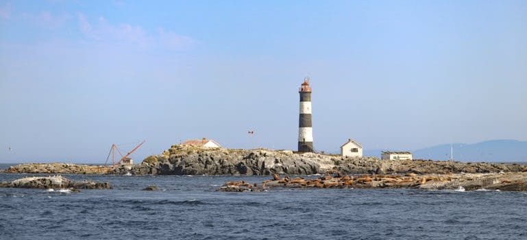 Race Rocks Light, a Lighthouse in Metchosin