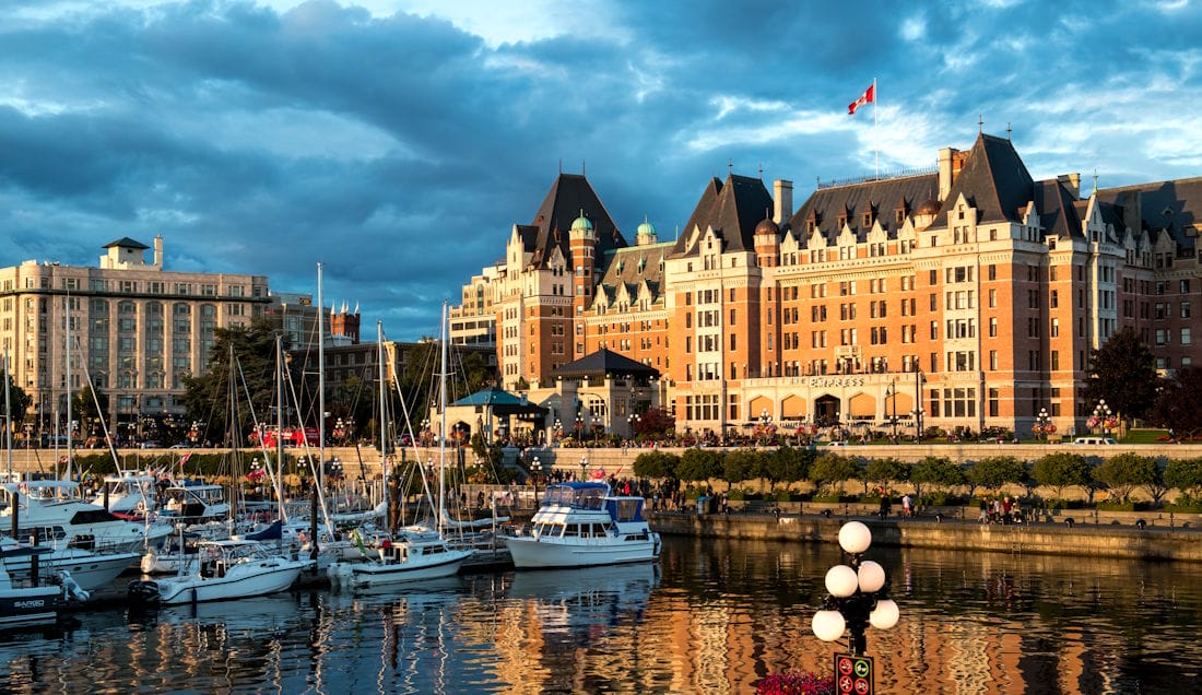 Empress Hotel in Victoria